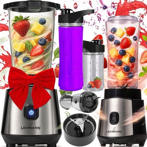 BLENDER KIELICHOWY MIKSER DO SMOOTHIE KOKTAJLI LEHMANN KRUSZY LÓD 2 na Arena.pl