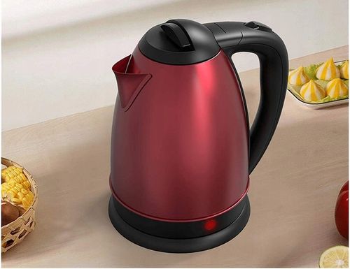 Czajnik elektryczny bezprzewodowy Royalty Line 1.7litra 1500 W czerwony na Arena.pl
