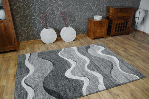 Dywan SHADOW 8649 black / light grey 60x100 cm na Arena.pl