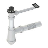 SYFON ZLEWOZMYWAKOWY 1 KOMORA - MET. Z PRZELEWEM - HR/SFZ/M062