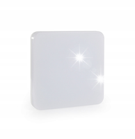 PLAFON KWADRAT AMBID I LED 28x28cm 24W 2050lm 4000K IP54 BIAŁY LUMAX LO2442