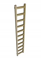 Grzejnik łazienkowy wodny LUCY 990x250 JASNY ANTYK