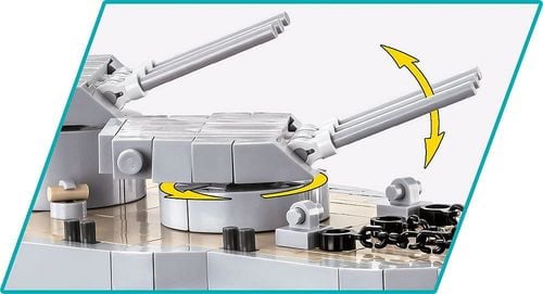 Klocki Mała Armia Pennsylvania - Class Battleship (2In1)  Cobi na Arena.pl