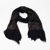Szal PIERRE CARDIN S194 Czarny