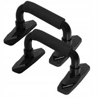 PULSMOVE UCHWYTY DO POMPEK STALOWE PARALETKI DO POMPEK I GIMNASTYKI