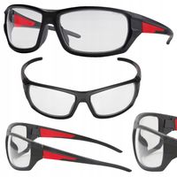 Okulary ochronna przeciwodpryskowe odporne na zarysowania Milwaukee