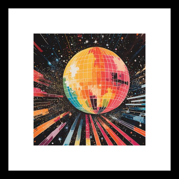 Plakat 20x20cm Disco Gra! zdjęcie 3