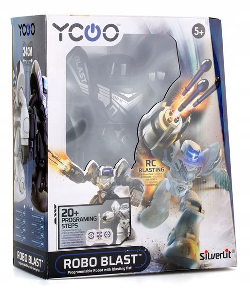 Silverlit Robot Blast LED czarny zdjęcie 15