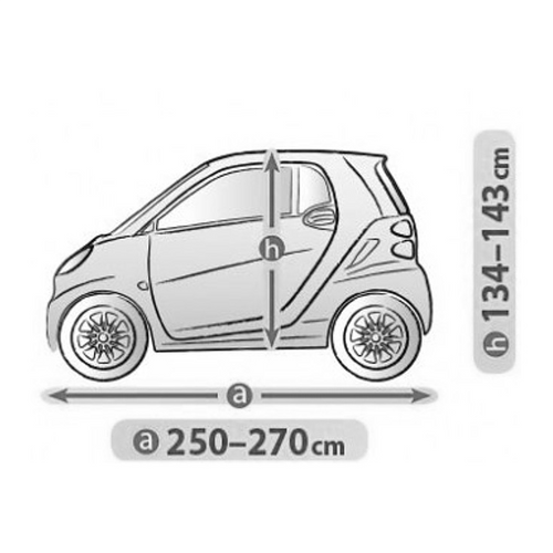 Pokrowiec na samochód MOBILE GARAGE S1 smart na Arena.pl