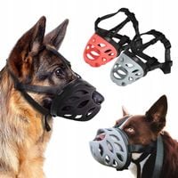 3 KOLORY Gumowy KAGANIEC dla Psa UNIEMOŻLIWIA JEDZENIE ŚMIECI Bezpieczny