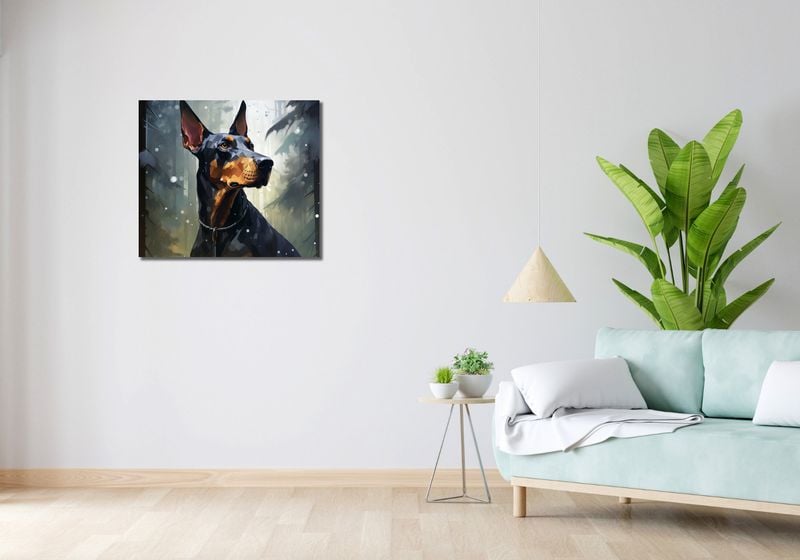 Obraz 70x60cm Odwaga w Oczach zdjęcie 2