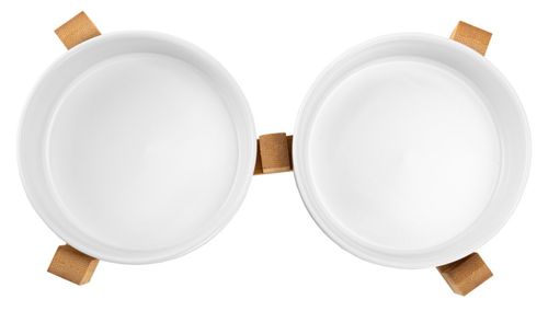 Ceramiczne miski dla psa 400ml 2x JAX białe na Arena.pl