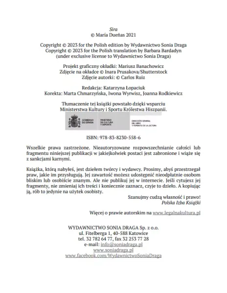 Sira Quiroga. Tom 2. Sira zdjęcie 3