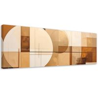 Obraz do salonu sypialni biura, Abstrakcyjne geometryczne 90x30