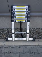 DRABINA TELESKOPOWA 3,8 M STABILIZATOR POKROWIEC