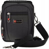 TORBA Męska MAŁA SASZETKA Sportowa NA RAMIĘ DO PASKA NA TELEFON Listonoszka