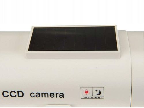 ATRAPA KAMERY CCTV SOLARNA MONITORING MIGAJĄCA DIODA LED KAMERA NA na Arena.pl