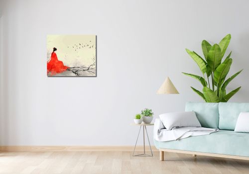 Obraz 60x50cm Diva Na Gałęzi na Arena.pl