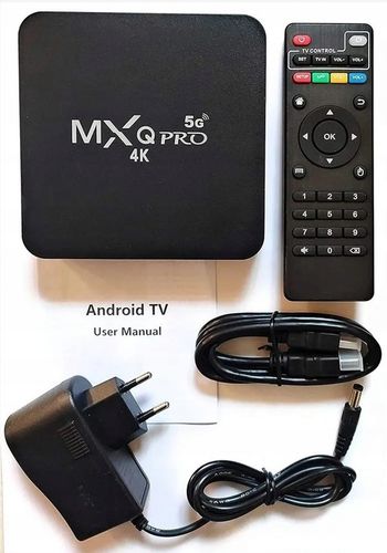 Smart TV BOX 16GB MXQ PRO 4K 2+16GB ANDROID 10.1 WiFi 5G na Arena.pl
