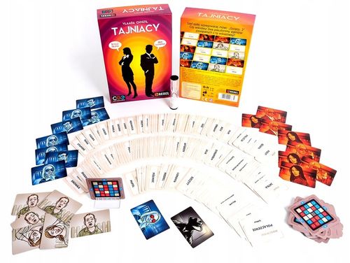 GRA TAJNIACY imprezowa towarzyska REBEL na Arena.pl