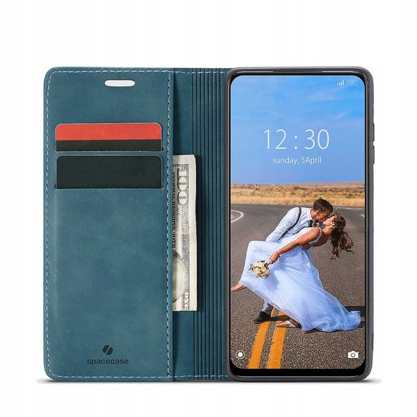 Spacecase Wallet Poco M3 Pro/Redmi Note 10 5G Blue zdjęcie 14