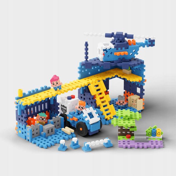 Mini Waffle Marioinex City Posterunek Policji, komisariat 280 el 4 fig zdjęcie 5