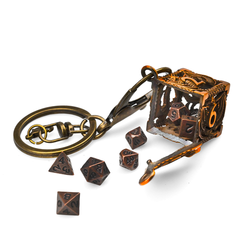 Pojemnik | 4 cm | Metal | Brelok Kości | Dungeons and Dragons na Arena.pl