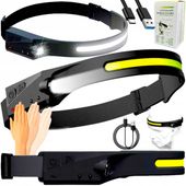 LATARKA CZOŁOWA NA CZOŁO NA GŁOWE WATERPROOF MOCNA WODOODPORNA