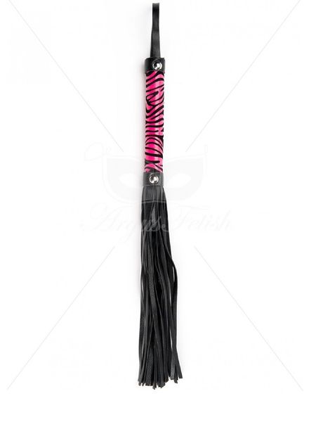 pink small leopard flogger zdjęcie 2