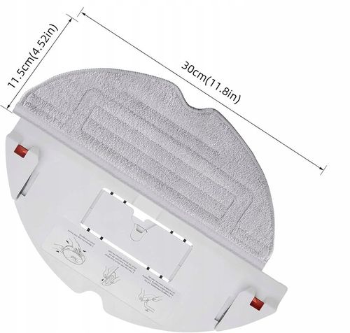 4 x Mop ściereczki nakładki do Roborock S7 Maxv / S8 / S8 + / S8 Pro Ultra na Arena.pl