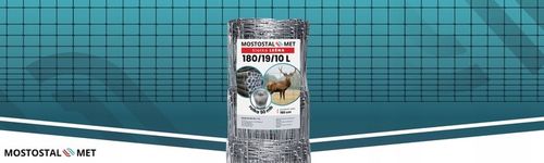 SIATKA LEŚNA ogrodzeniowa 180/19/10L 25mb oczka KWADRATY 10x10 GĘSTA gratis na Arena.pl