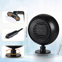 ODMRAŻACZ SZYBY 12V, 2 W 1 WENTYLATOR SAMOCHODOWY, PODGRZEWACZ SAMOCHODOWY