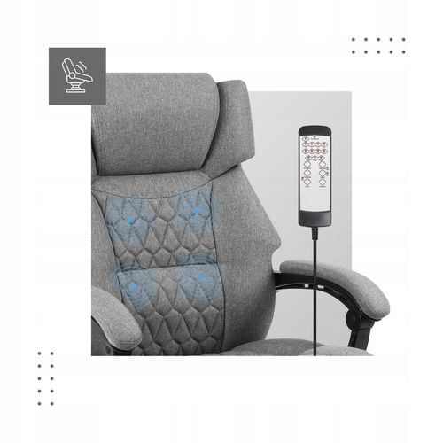 Fotel ergonomiczny Huzaro Boss 6.0 Grey na Arena.pl