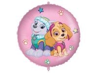 Balon foliowy, „Psi Patrol (Paw Patrol): Skye and Everest”, 45 cm (18 cali)