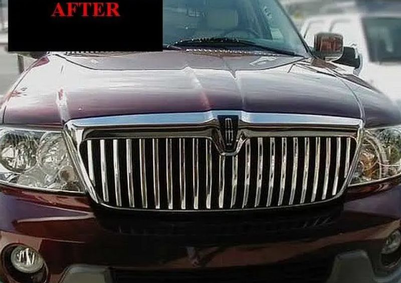 2003-2006 Lincoln Navigator- LIstwy chrom grill chromowane zdjęcie 3