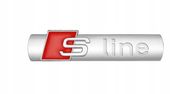 Naklejka na samochód emblemat S - line S-Line Audi Tuning Motorsport Wlepa