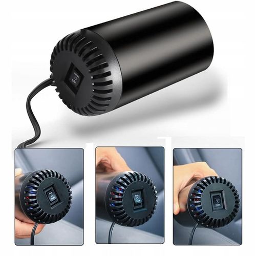 GRZEJNIK SAMOCHODOWY PRZENOŚNY TERMOWENTYLATOR DO ROZMRAŻANIA SZYB AUTO na Arena.pl