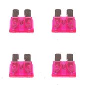 4x 50A samochodowy bezpiecznik nożowy płytkowy 19mm standard ATO ATC