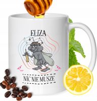 Kubek Dla Elizy Koleżanki Przyjaciółki Żony Prezent Z Nadrukiem Biały 330Ml