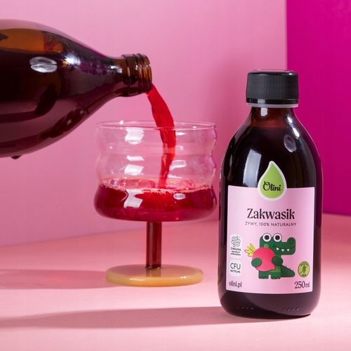 Zakwas buraczany dla dzieci 500 ml Olini Zakwas z buraków Na Zaparcia na Arena.pl