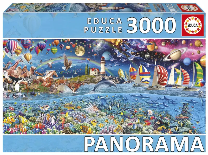 Puzzle 3000 elementów. Życie (panorama) zdjęcie 1