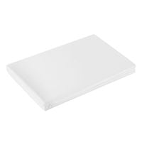 Przescieradło z sayny bawełnianej NOVA 220X210 białe