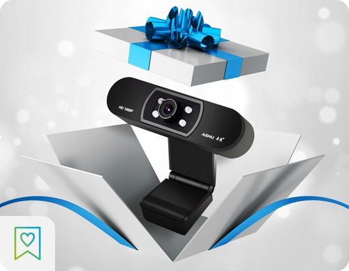 KAMERA INTERNETOWA KAMERKA FULL HD MIKROFON LED na Arena.pl