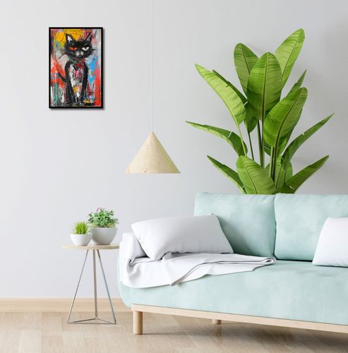 Plakat 30x45cm Gburowaty Kiciak na Arena.pl