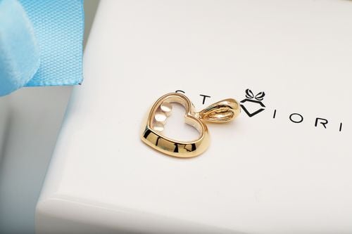 exclusive | serce happy diamonds w 18-karatowym złocie na Arena.pl