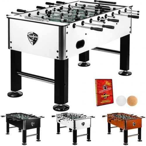 Stół do piłkarzyków BASIC biały TUNIRO na Arena.pl