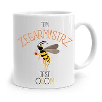 Kubek Prezent Dla Zegarmistrza Jest Osom Z Nadrukiem Ze Zdjęciem