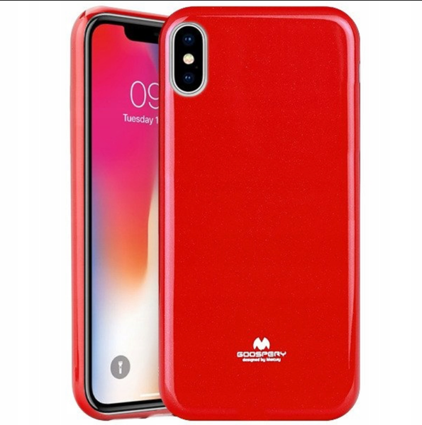 Etui Case Plecki Mercury do Apple IPHONE X / XS czerwone zdjęcie 2