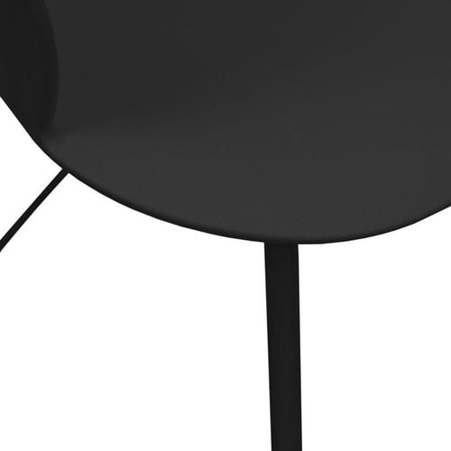 NOWOCZESNE KRZESŁO DO SALONU JADALNI KUCHNI CZARNE na Arena.pl