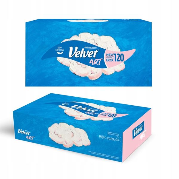 Velvet chusteczki Art 8 opakowań zdjęcie 9